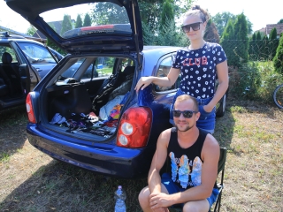 Közösségi kincsvadászat a volt újtelepi iskola udvarán - fotó: 