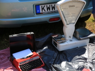 Közösségi kincsvadászat a volt újtelepi iskola udvarán - fotó: 