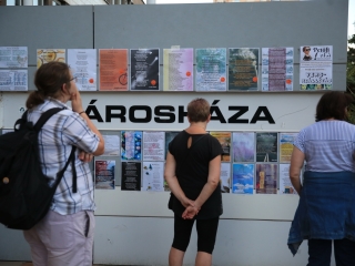 KönyvTér a Városháza téren (2023) - fotó: 