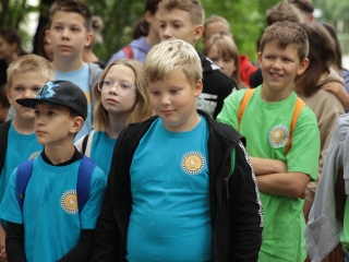 Az erdei tornapálya megtisztítása - fotó: 