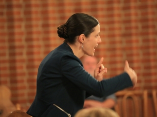 Nemes célért énekeltek, muzsikáltak - fotó: 