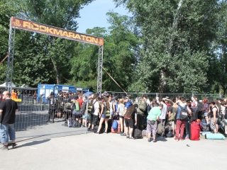 Rockmaraton: Beköltözés és előkészületek - fotó: Ónodi Zoltán