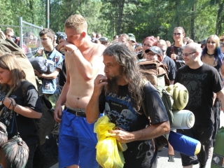 Rockmaraton: Beköltözés és előkészületek - fotó: Ónodi Zoltán