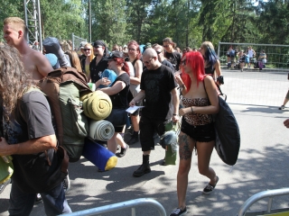 Rockmaraton: Beköltözés és előkészületek - fotó: Ónodi Zoltán