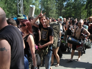 Rockmaraton: Beköltözés és előkészületek - fotó: Ónodi Zoltán