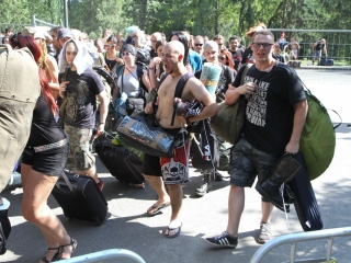 Rockmaraton: Beköltözés és előkészületek - fotó: Ónodi Zoltán