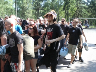 Rockmaraton: Beköltözés és előkészületek - fotó: Ónodi Zoltán