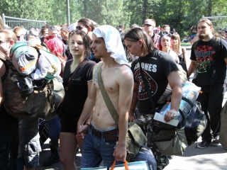 Rockmaraton: Beköltözés és előkészületek - fotó: Ónodi Zoltán