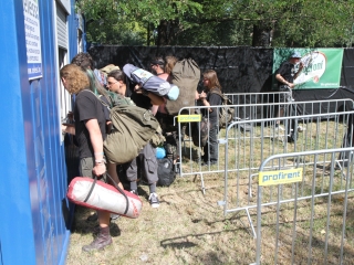 Rockmaraton: Beköltözés és előkészületek - fotó: Ónodi Zoltán