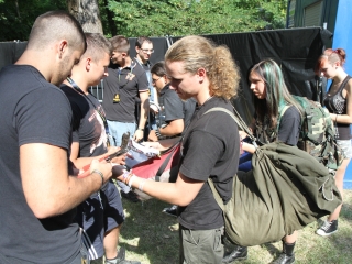 Rockmaraton: Beköltözés és előkészületek - fotó: Ónodi Zoltán