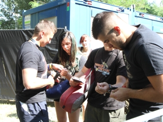 Rockmaraton: Beköltözés és előkészületek - fotó: Ónodi Zoltán