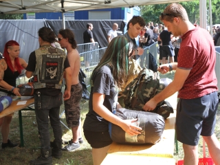 Rockmaraton: Beköltözés és előkészületek - fotó: Ónodi Zoltán