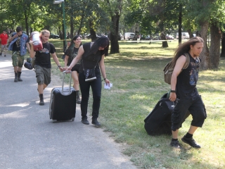 Rockmaraton: Beköltözés és előkészületek - fotó: Ónodi Zoltán