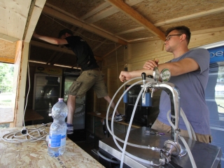 Rockmaraton: Beköltözés és előkészületek - fotó: Ónodi Zoltán