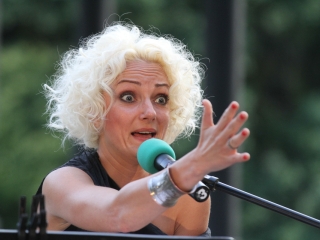 Egy Nő: Tőkés Nikoletta előadásában - fotó: Ónodi Zoltán