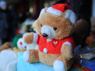 Köszöntő a Római városrészben, Adventi Forgatag a Városháza téren - fotó: 