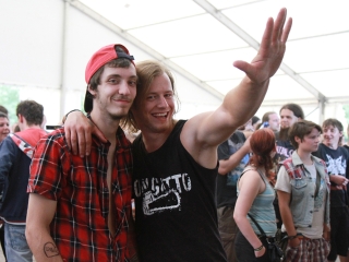 A Rockmaraton képekben - első nap. Omen, Rómaó Vérzik, Kovbojok, Baracka - fotó: Sándor Judit