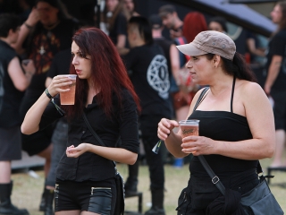 A Rockmaraton képekben - első nap. Omen, Rómaó Vérzik, Kovbojok, Baracka - fotó: Sándor Judit