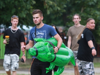 A Rockmaraton képekben - első nap. Omen, Rómaó Vérzik, Kovbojok, Baracka - fotó: Sándor Judit
