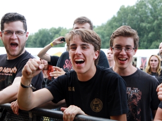 A Rockmaraton képekben - első nap. Omen, Rómaó Vérzik, Kovbojok, Baracka - fotó: Sándor Judit