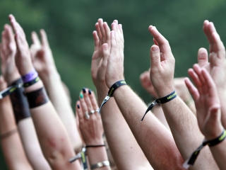 A Rockmaraton képekben - első nap. Omen, Rómaó Vérzik, Kovbojok, Baracka - fotó: Sándor Judit