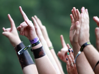 A Rockmaraton képekben - első nap. Omen, Rómaó Vérzik, Kovbojok, Baracka - fotó: Sándor Judit