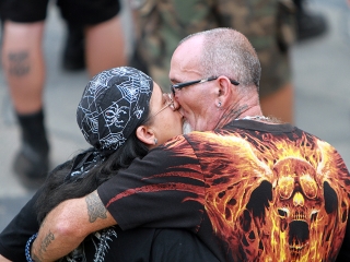 A Rockmaraton képekben - első nap. Omen, Rómaó Vérzik, Kovbojok, Baracka - fotó: Sándor Judit