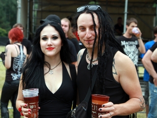 A Rockmaraton képekben - első nap. Omen, Rómaó Vérzik, Kovbojok, Baracka - fotó: Sándor Judit