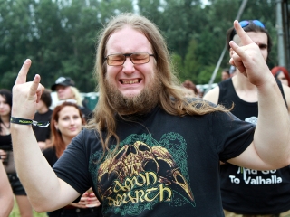 A Rockmaraton képekben - első nap. Omen, Rómaó Vérzik, Kovbojok, Baracka - fotó: Sándor Judit