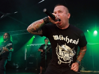 A Rockmaraton képekben - első nap. Omen, Rómaó Vérzik, Kovbojok, Baracka - fotó: Sándor Judit