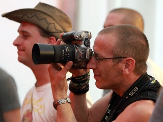 A Rockmaraton képekben - első nap. Omen, Rómaó Vérzik, Kovbojok, Baracka - fotó: Sándor Judit