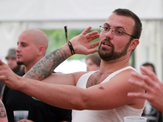 A Rockmaraton képekben - első nap. Omen, Rómaó Vérzik, Kovbojok, Baracka - fotó: Sándor Judit