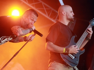 A Rockmaraton képekben - első nap. Omen, Rómaó Vérzik, Kovbojok, Baracka - fotó: Sándor Judit