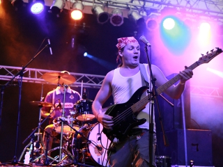 A Rockmaraton képekben - első nap. Omen, Rómaó Vérzik, Kovbojok, Baracka - fotó: Sándor Judit