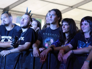 A Rockmaraton képekben - első nap. Omen, Rómaó Vérzik, Kovbojok, Baracka - fotó: Sándor Judit