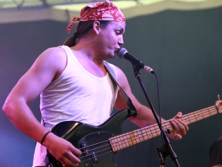 A Rockmaraton képekben - első nap. Omen, Rómaó Vérzik, Kovbojok, Baracka - fotó: Sándor Judit