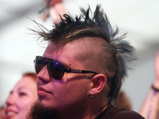 A Rockmaraton képekben - első nap. Omen, Rómaó Vérzik, Kovbojok, Baracka - fotó: Sándor Judit