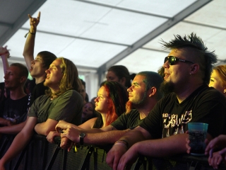 A Rockmaraton képekben - első nap. Omen, Rómaó Vérzik, Kovbojok, Baracka - fotó: Sándor Judit