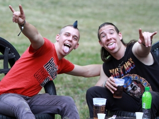 A Rockmaraton képekben - első nap. Omen, Rómaó Vérzik, Kovbojok, Baracka - fotó: Sándor Judit