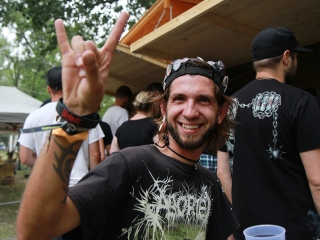 A Rockmaraton képekben - első nap. Omen, Rómaó Vérzik, Kovbojok, Baracka - fotó: Sándor Judit