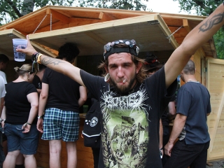 A Rockmaraton képekben - első nap. Omen, Rómaó Vérzik, Kovbojok, Baracka - fotó: Sándor Judit