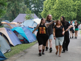 A Rockmaraton képekben - első nap. Omen, Rómaó Vérzik, Kovbojok, Baracka - fotó: Sándor Judit