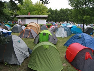 A Rockmaraton képekben - első nap. Omen, Rómaó Vérzik, Kovbojok, Baracka - fotó: Sándor Judit