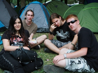 A Rockmaraton képekben - első nap. Omen, Rómaó Vérzik, Kovbojok, Baracka - fotó: Sándor Judit