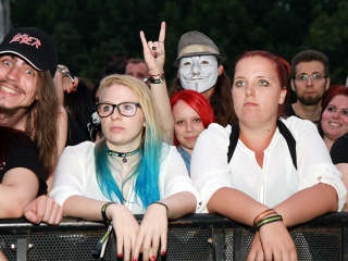 A Rockmaraton képekben - első nap. Omen, Rómaó Vérzik, Kovbojok, Baracka - fotó: Sándor Judit