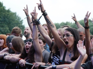 A Rockmaraton képekben - első nap. Omen, Rómaó Vérzik, Kovbojok, Baracka - fotó: Sándor Judit