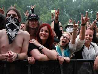 A Rockmaraton képekben - első nap. Omen, Rómaó Vérzik, Kovbojok, Baracka - fotó: Sándor Judit