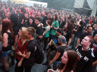 A Rockmaraton képekben - első nap. Omen, Rómaó Vérzik, Kovbojok, Baracka - fotó: Sándor Judit