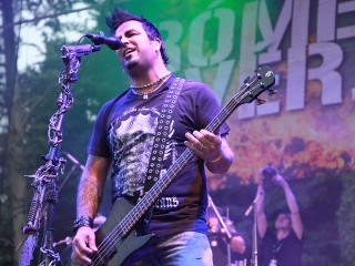 A Rockmaraton képekben - első nap. Omen, Rómaó Vérzik, Kovbojok, Baracka - fotó: Sándor Judit