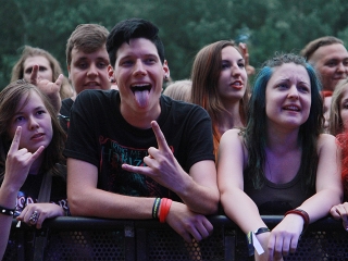 A Rockmaraton képekben - első nap. Omen, Rómaó Vérzik, Kovbojok, Baracka - fotó: Sándor Judit